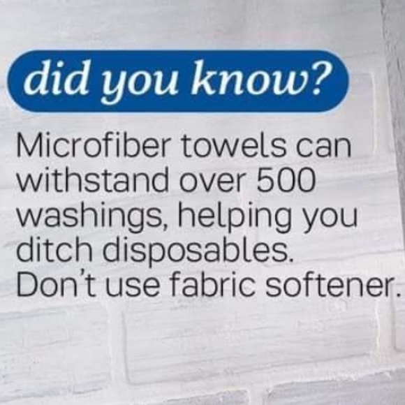 *2 Tupperware Multipurpose Microfiber Kitchen Cleaning Towels Pink & Light Green - Picture 7 of 8